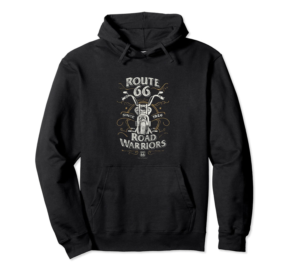 Route 66 Road Warriors Hoodie - Custom Art Print Unisex - T-Shirt, Sweatshirt, Hoodie