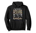 My Favorite Soccer Player Calls Me Gaga Hoodie - Fun Novelty Design Unisex - T-Shirt, Sweatshirt, Hoodie