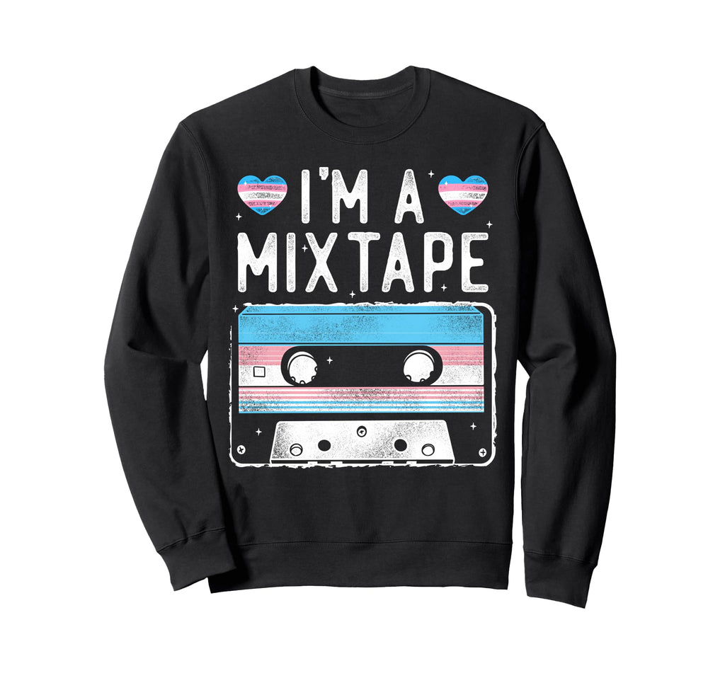Transgender Trans Lgbt Pride Sweatshirt - Fun Novelty Design for Adults - T-Shirt, Sweatshirt, Hoodie
