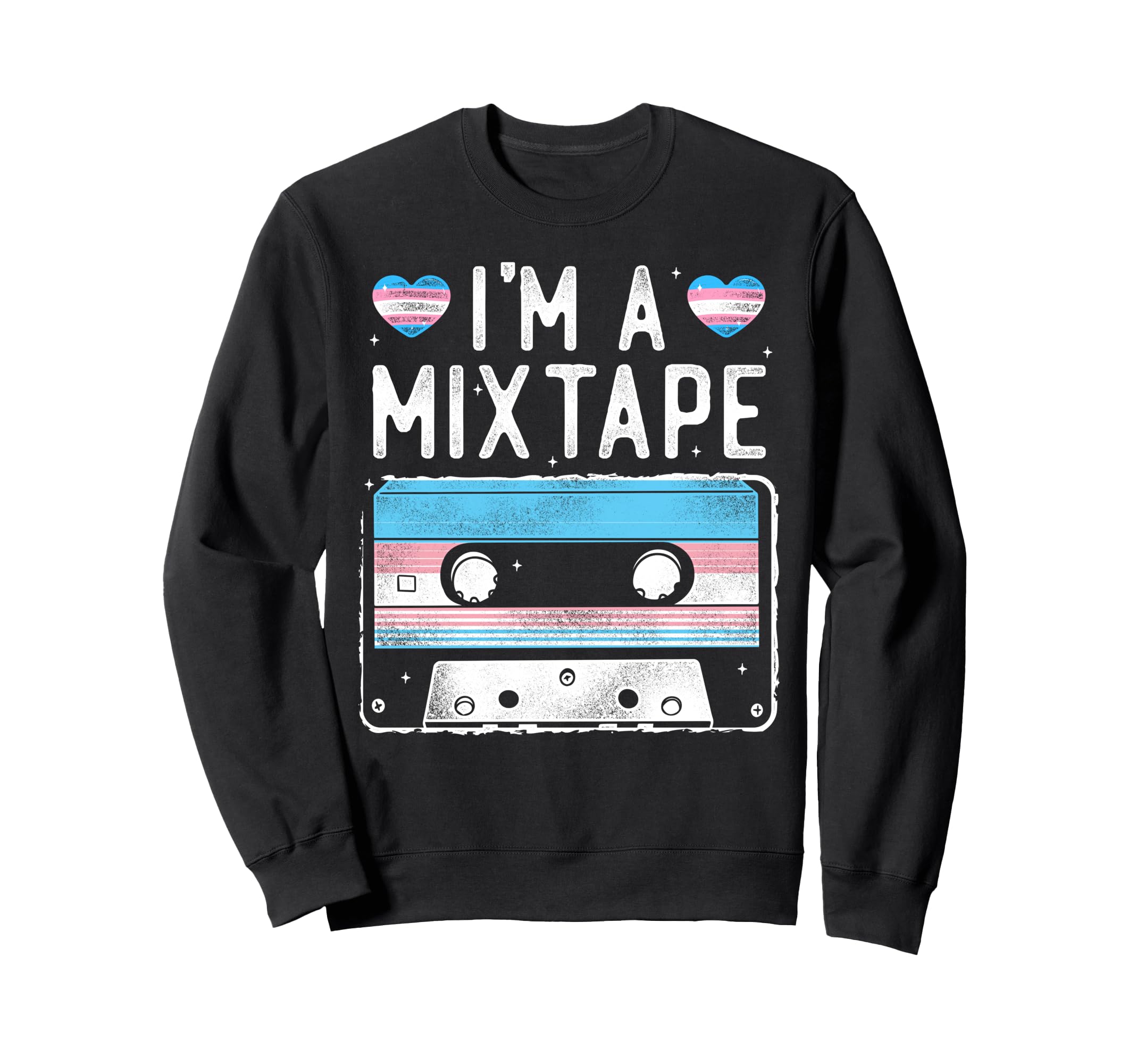Transgender Trans Lgbt Pride Sweatshirt - Fun Novelty Design for Adults - T-Shirt, Sweatshirt, Hoodie