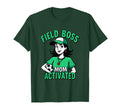 Field Boss Mom Activated Soccer T-Shirt - Streetwear Style for Adults - T-Shirt, Sweatshirt, Hoodie