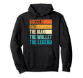 Soccer Dad Wallet Legend Fathers Day Hoodie - Aesthetic Graphic Men Women - T-Shirt, Sweatshirt, Hoodie