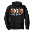 Mom Both Football Soccer Mom Soccer Hoodie - Trendy Graphic for Adults - T-Shirt, Sweatshirt, Hoodie