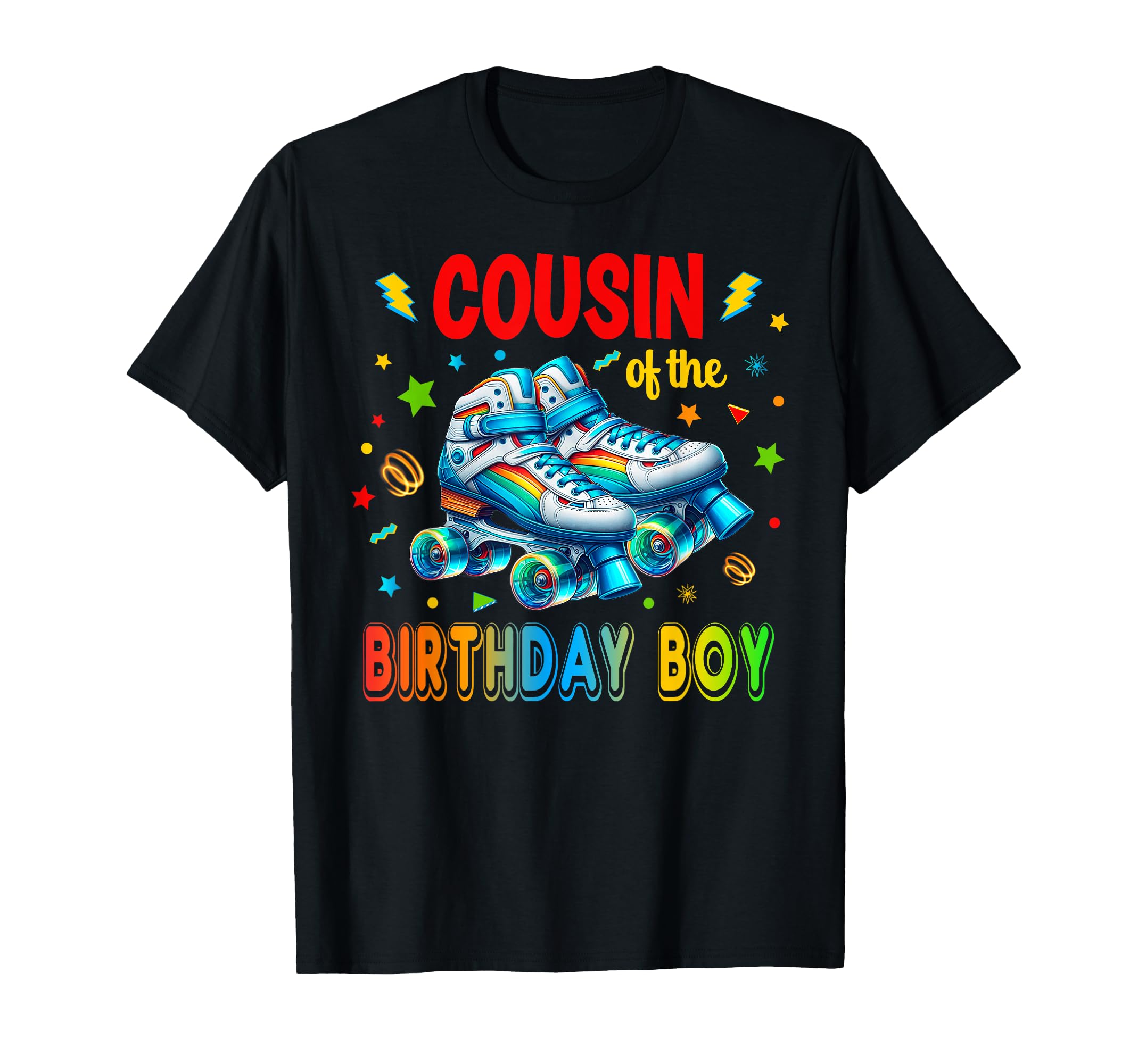 Roller Skates Birthday Party Skating T-Shirt - Aesthetic Graphic Unisex - T-Shirt, Sweatshirt, Hoodie
