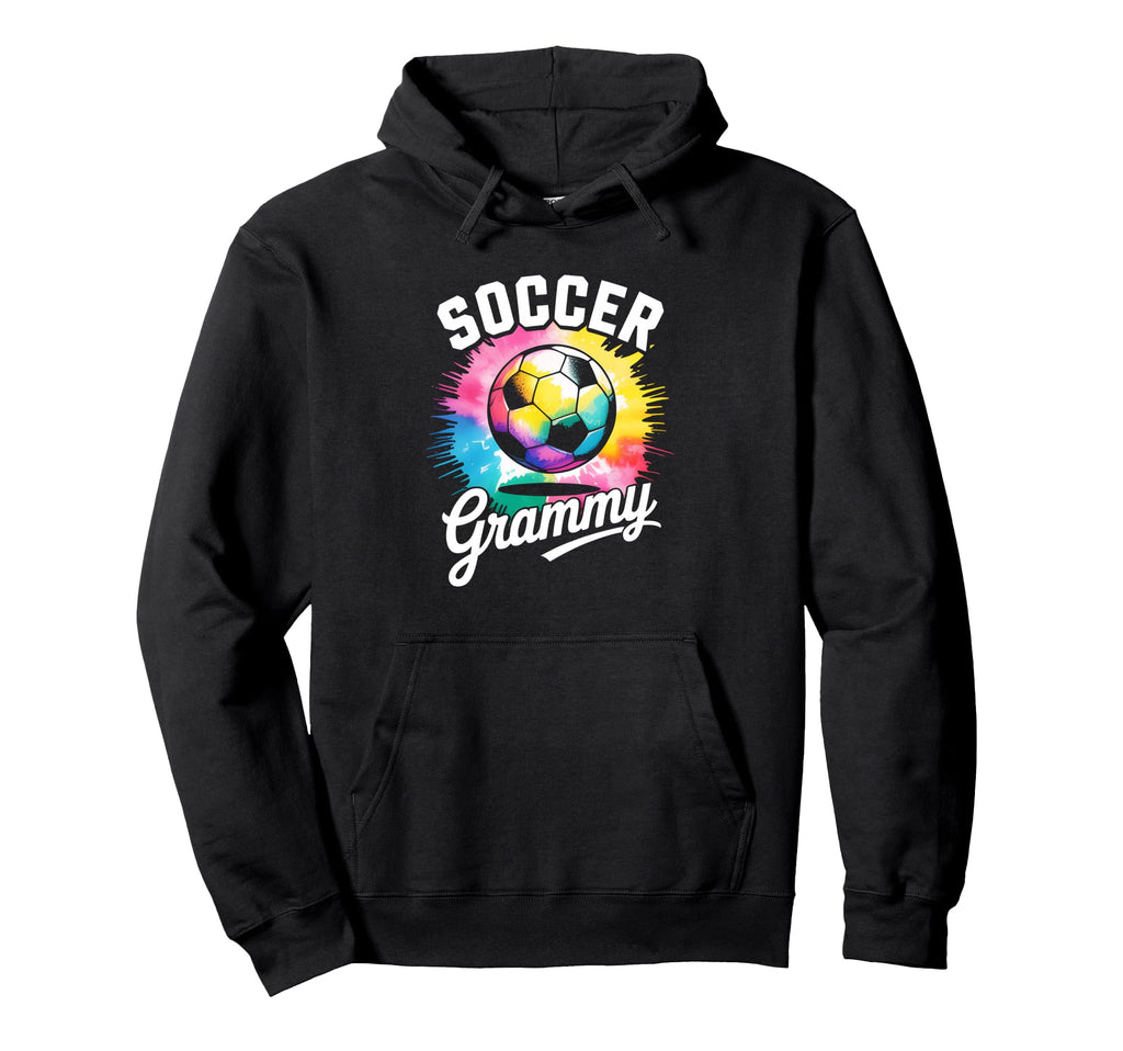 Soccer Grammy Grandma Tie Dye Hoodie - Fun Novelty Design Unisex - T-Shirt, Sweatshirt, Hoodie