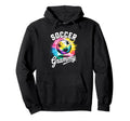 Soccer Grammy Grandma Tie Dye Hoodie - Fun Novelty Design Unisex - T-Shirt, Sweatshirt, Hoodie