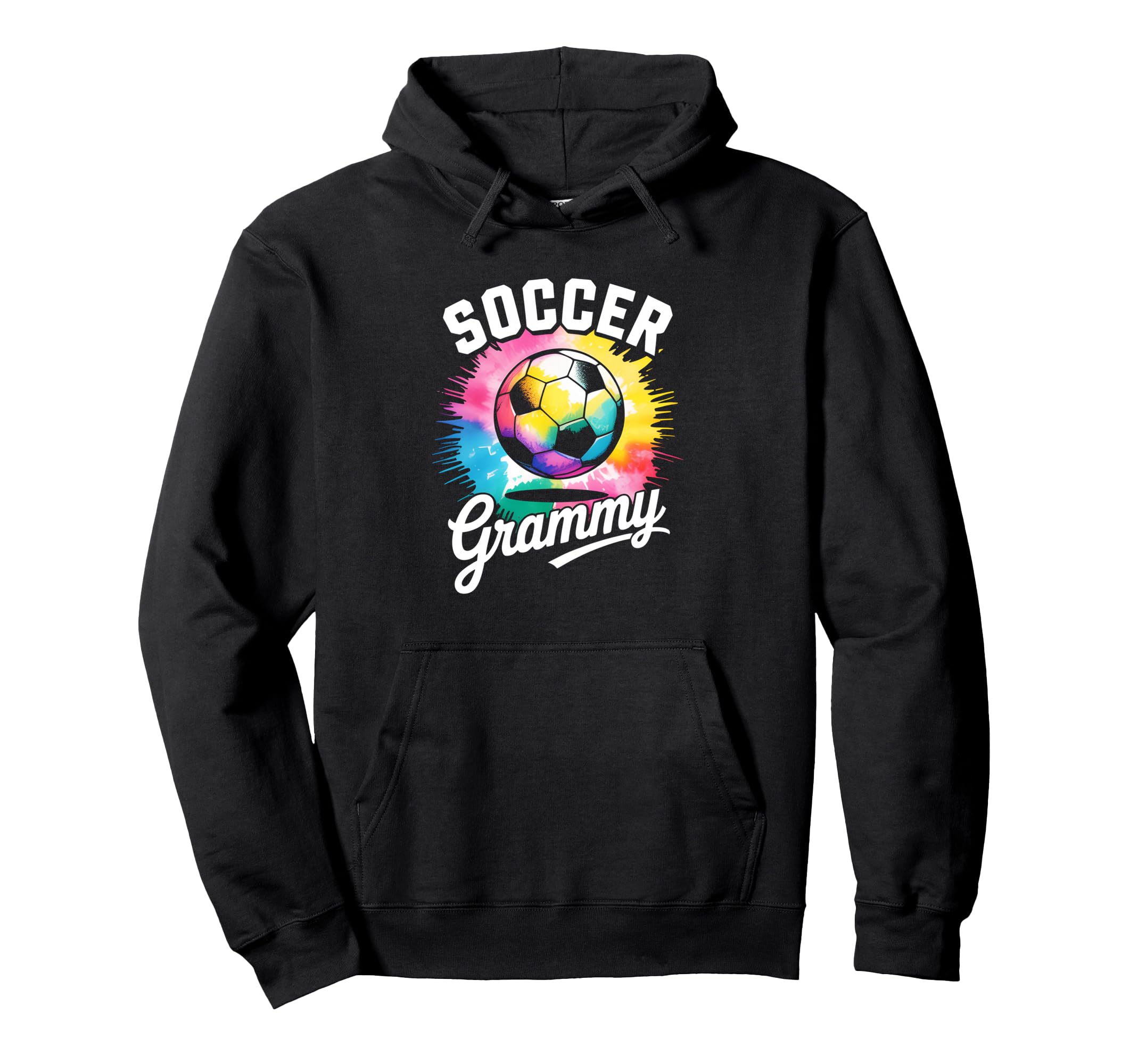 Soccer Grammy Grandma Tie Dye Hoodie - Fun Novelty Design Unisex - T-Shirt, Sweatshirt, Hoodie