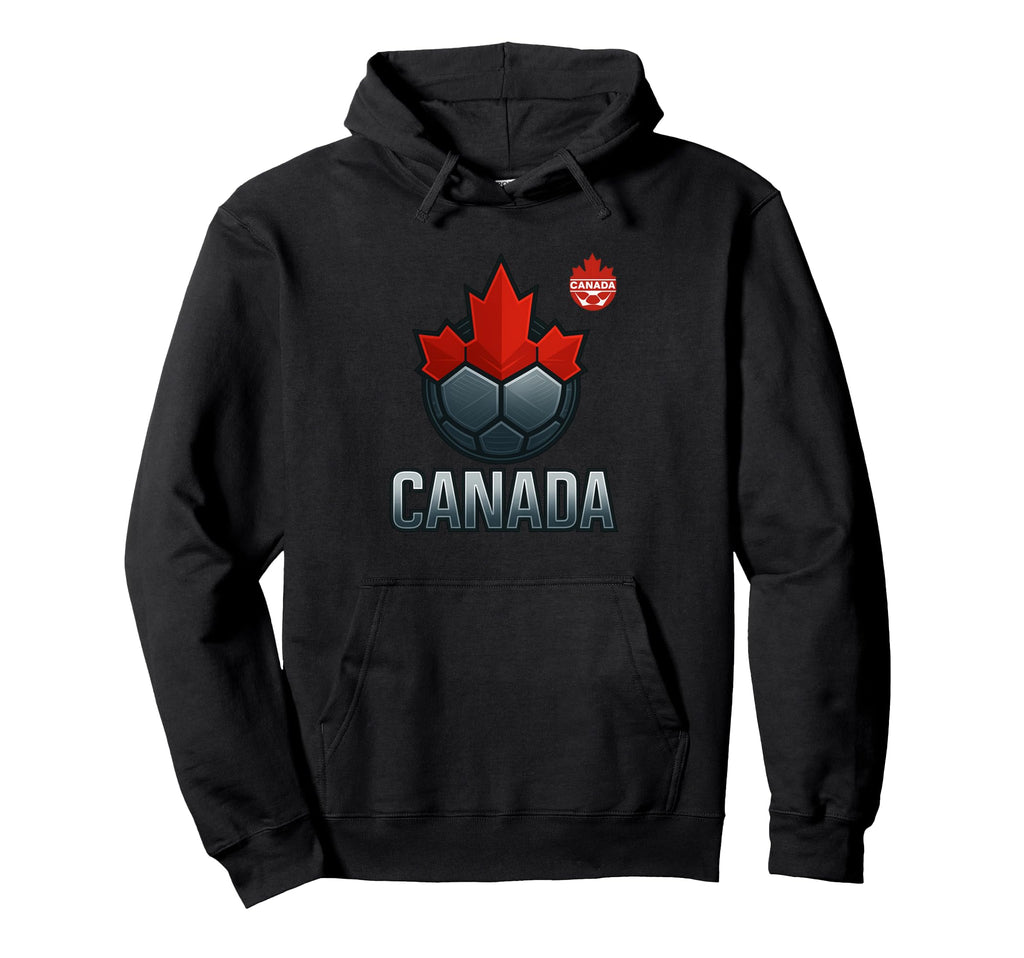 Canada Soccer Jersey Red Football Hoodie - Aesthetic Graphic Men Women - T-Shirt, Sweatshirt, Hoodie
