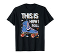 70S This Is How I Roll Roller Skates T-Shirt - Trendy Graphic for Adults - T-Shirt, Sweatshirt, Hoodie