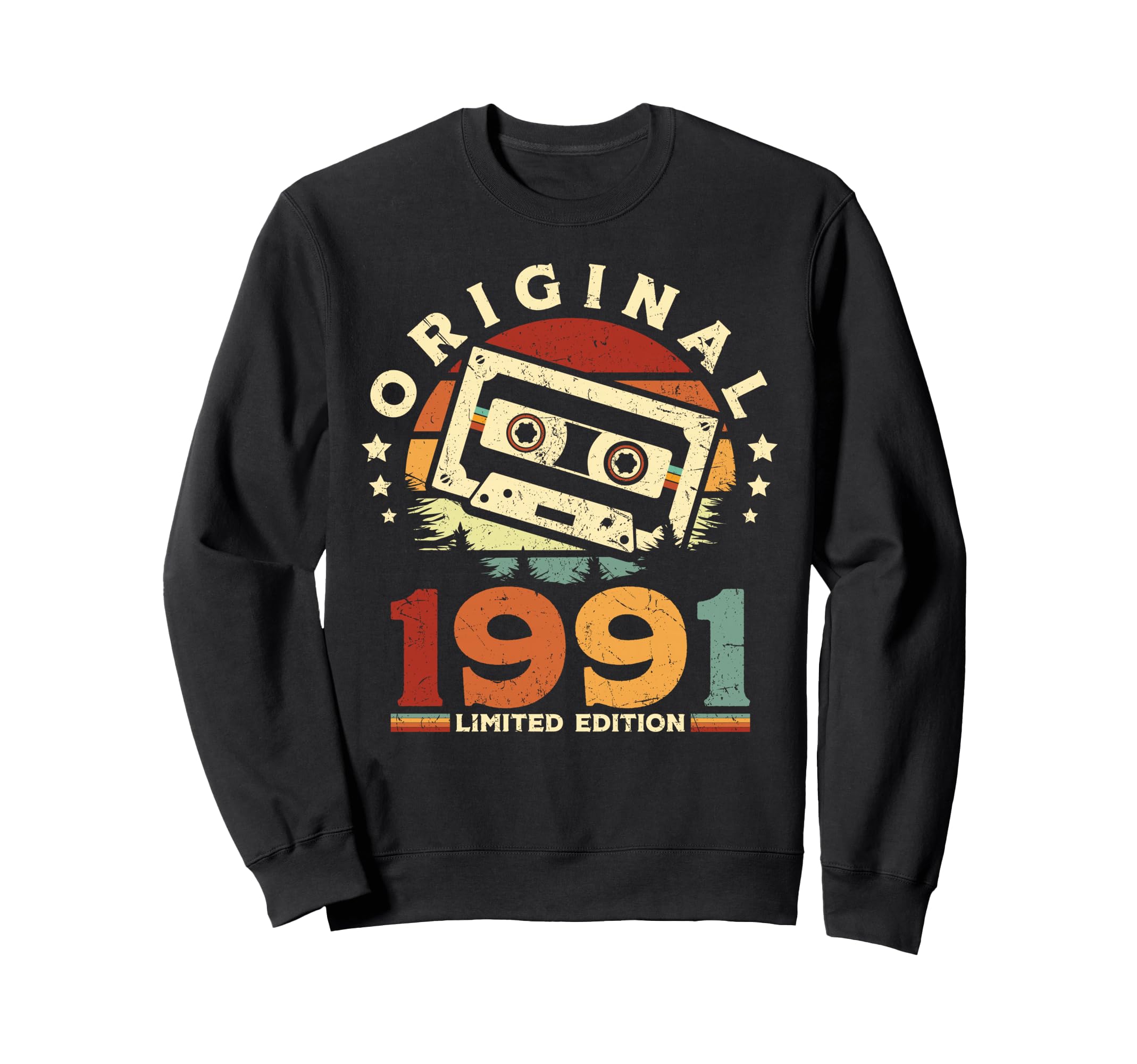 1991 Cassette Tape 35Th Birthday Sweatshirt - Streetwear Style Unisex - T-Shirt, Sweatshirt, Hoodie