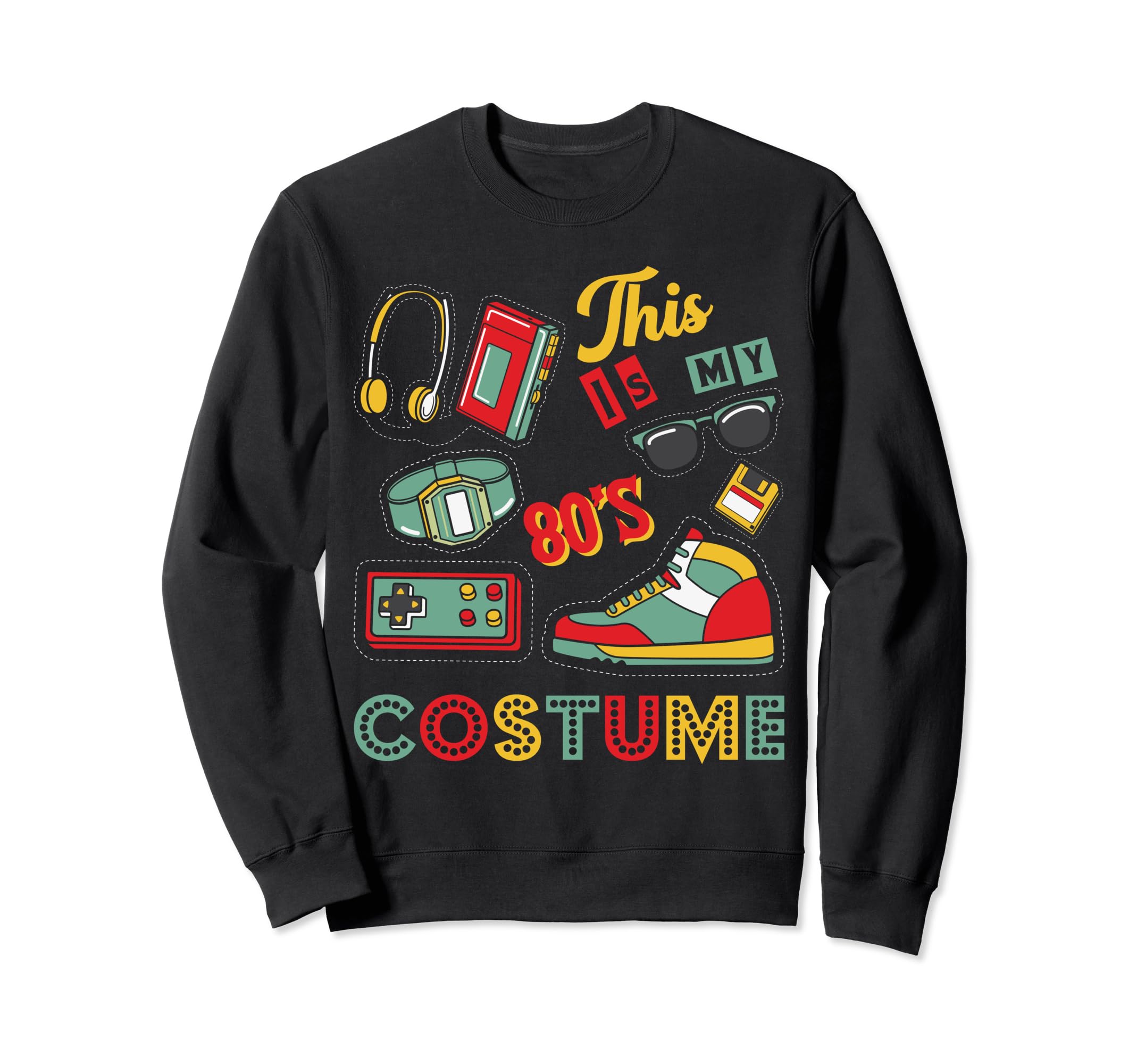 Oldschool Cassette Tape 80S 90S Sweatshirt - Trendy Graphic Unisex - T-Shirt, Sweatshirt, Hoodie