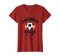 Powered Soccer Love Mom T-Shirt - Minimalist Print Men Women - T-Shirt, Sweatshirt, Hoodie