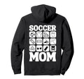 Soccer Mom Icons Soccer Hoodie - Novelty Apparel for Adults - T-Shirt, Sweatshirt, Hoodie