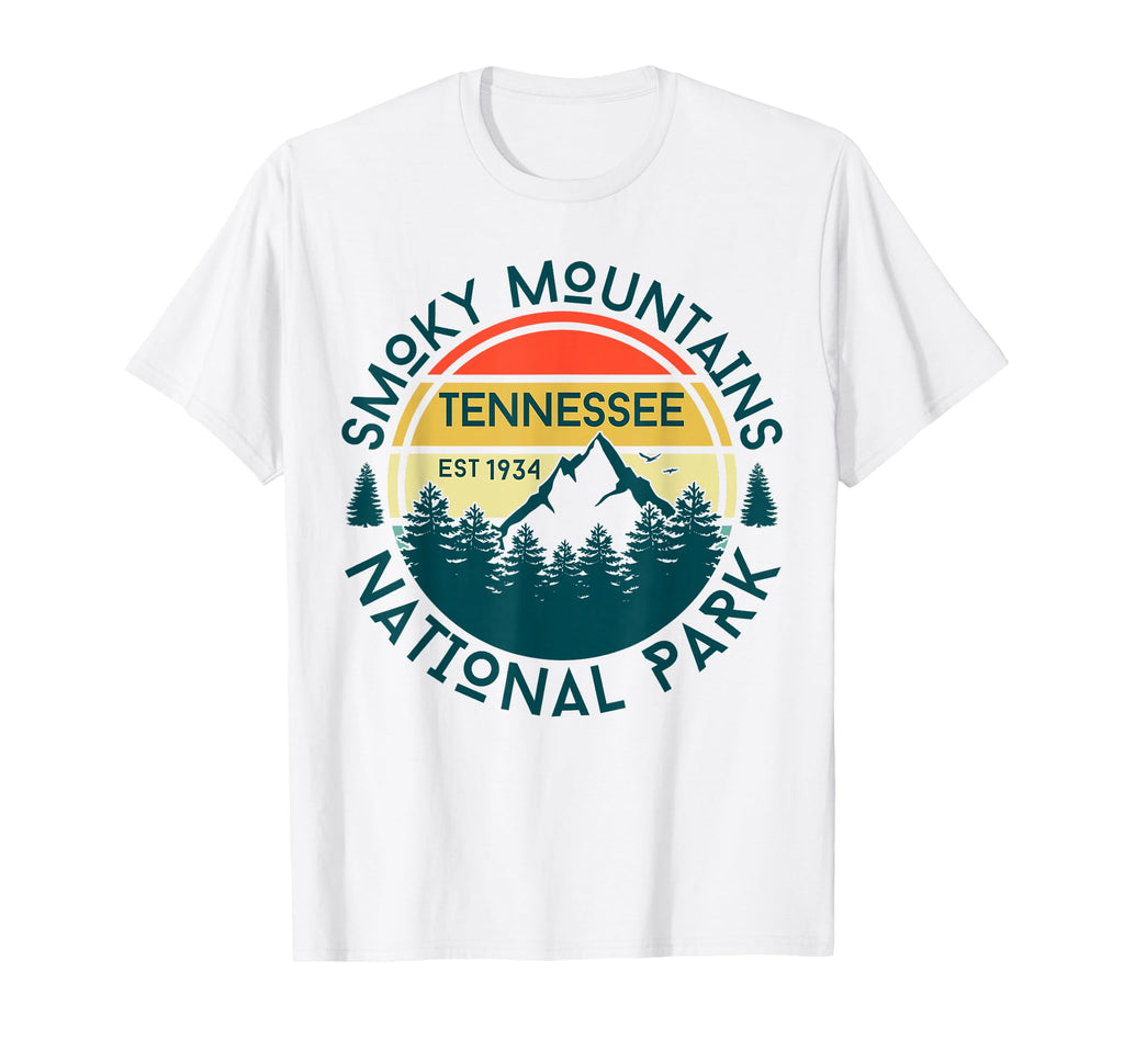 Great Smoky Mountains National Park T-Shirt - Novelty Apparel for Adults - T-Shirt, Sweatshirt, Hoodie