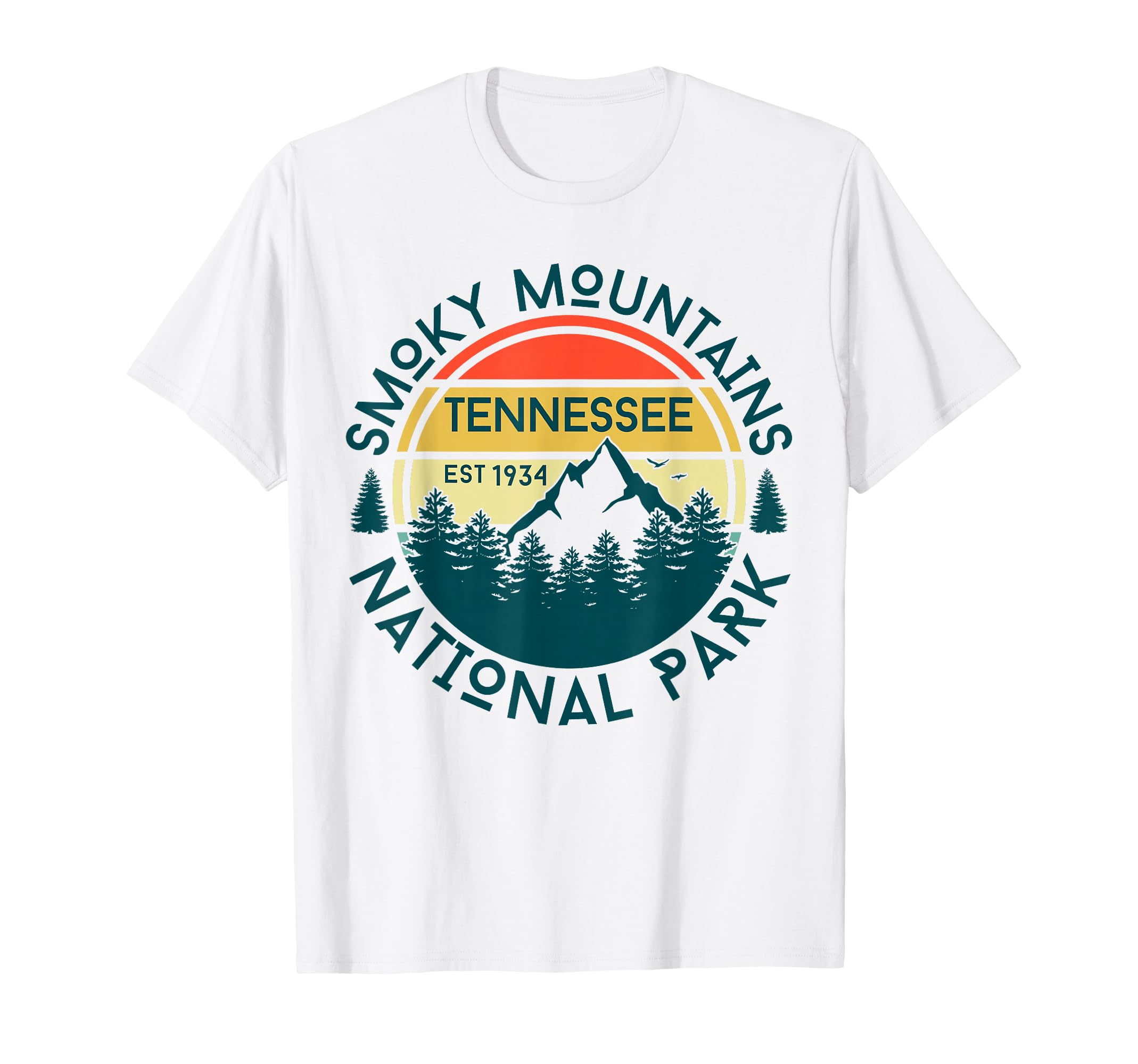 Great Smoky Mountains National Park T-Shirt - Novelty Apparel for Adults - T-Shirt, Sweatshirt, Hoodie