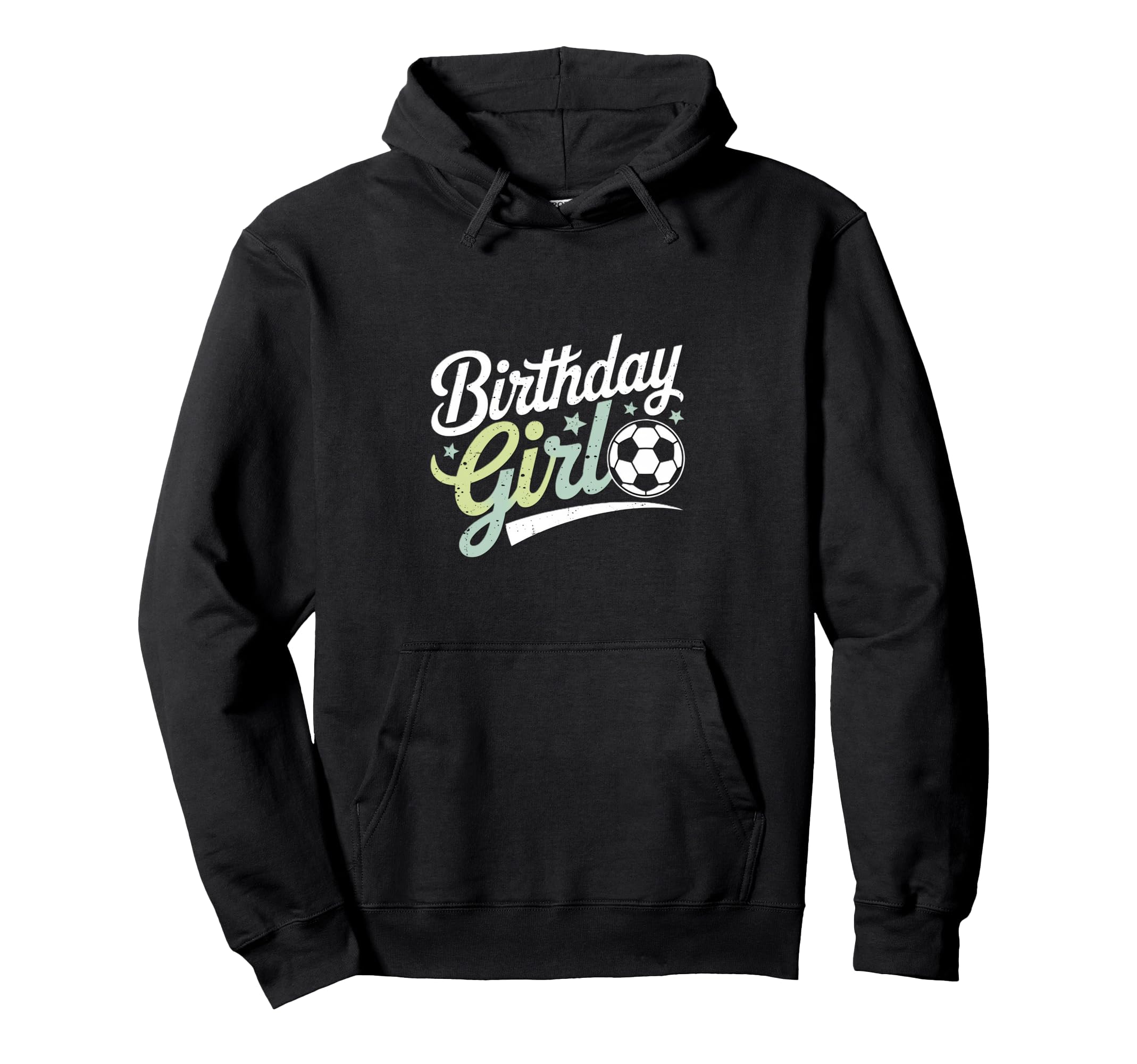 Birthday Soccer Hearts Fun Celebration Hoodie - Custom Art Print for Adults - T-Shirt, Sweatshirt, Hoodie