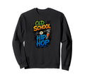 Raised Old School Hip Hop Rap Music Sweatshirt - Minimalist Print Unisex - T-Shirt, Sweatshirt, Hoodie