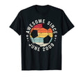 Birthday Since June 2009 14Th Birthday T-Shirt - Aesthetic Graphic Unisex - T-Shirt, Sweatshirt, Hoodie