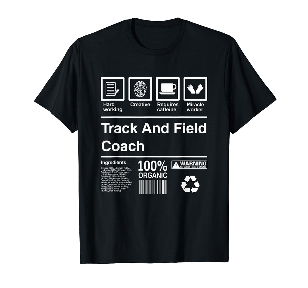 Track Field Coach Gift T-Shirt - Aesthetic Graphic for Adults - T-Shirt, Sweatshirt, Hoodie