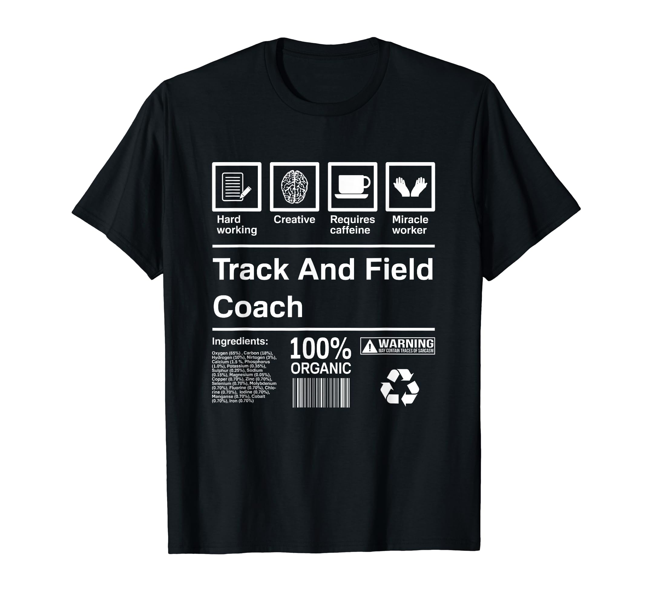 Track Field Coach Gift T-Shirt - Aesthetic Graphic for Adults - T-Shirt, Sweatshirt, Hoodie