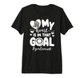 Proud Ice Hockey Goalie Aunt T-Shirt - Casual Everyday Wear for Adults - T-Shirt, Sweatshirt, Hoodie