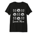 Soccer Mom Bow Soccer Mama Football T-Shirt - Novelty Apparel Unisex - T-Shirt, Sweatshirt, Hoodie