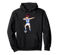 Dabbing Soccer Israel Jersey Israeli Hoodie - Novelty Apparel for Adults - T-Shirt, Sweatshirt, Hoodie