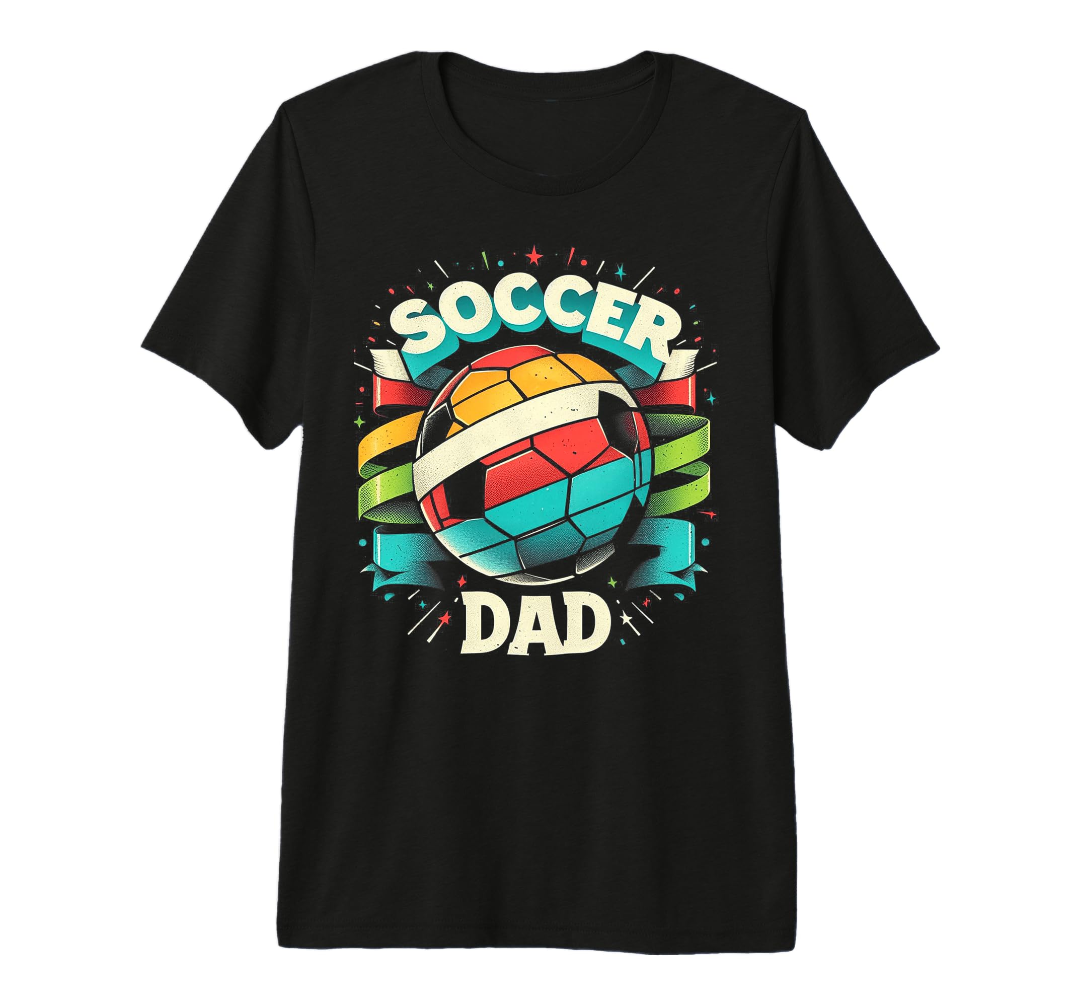 Soccer Dad Family Matching Dad T-Shirt - Custom Art Print Men Women - T-Shirt, Sweatshirt, Hoodie