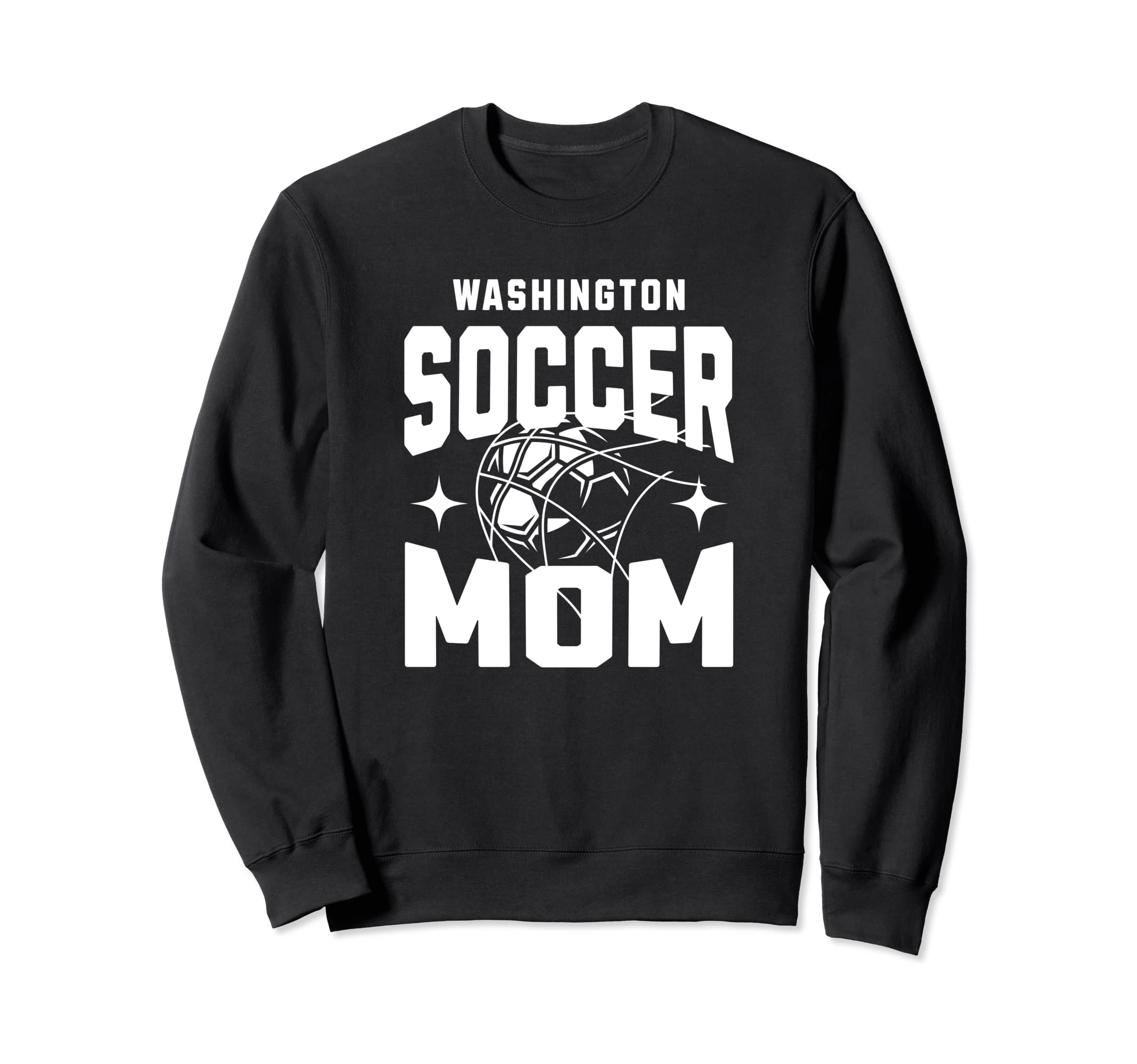 Washington Soccer Mom Sweatshirt - Trendy Graphic for Adults - T-Shirt, Sweatshirt, Hoodie