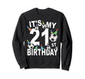 Funny Its My 21St Birthday Hats Sweatshirt - Aesthetic Graphic for Adults - T-Shirt, Sweatshirt, Hoodie