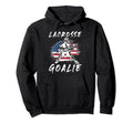 Lacrosse Goalie Lacrosse Player American Hoodie - Trendy Graphic Men Women - T-Shirt, Sweatshirt, Hoodie