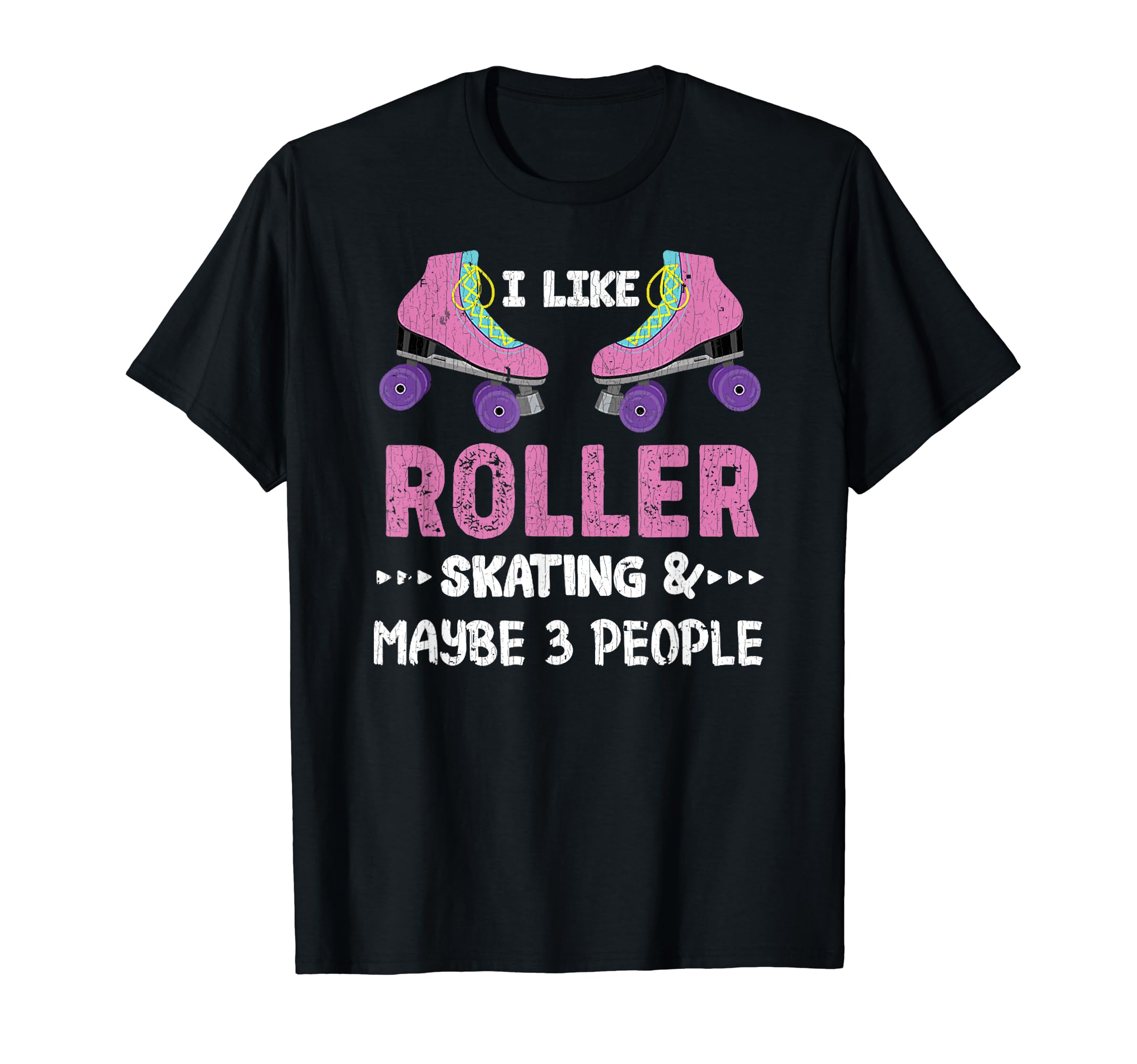 Roller Skates Roller Gift T-Shirt - Aesthetic Graphic for Adults - T-Shirt, Sweatshirt, Hoodie