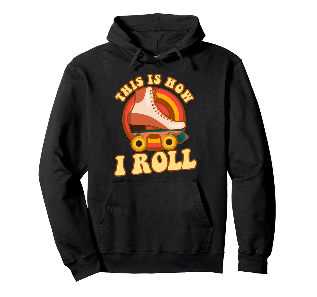 Roller Skating Skate 1970S Hoodie - Trendy Graphic for Adults - T-Shirt, Sweatshirt, Hoodie