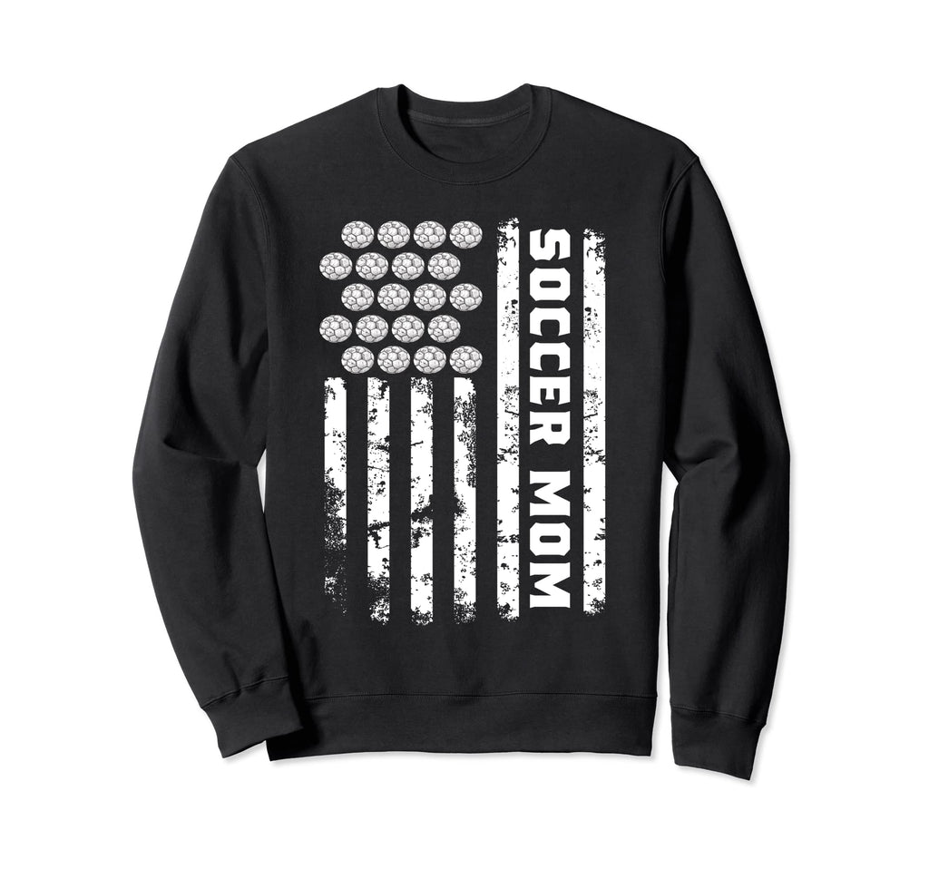 Soccer Mom Game Day Soccer Sweatshirt - Casual Everyday Wear Men Women - T-Shirt, Sweatshirt, Hoodie