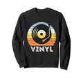 Vinyl Record Player Sweatshirt - Fun Novelty Design Men Women - T-Shirt, Sweatshirt, Hoodie