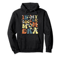Groovy My Soccer Mom Era Mothers Day Hoodie - Aesthetic Graphic for Adults - T-Shirt, Sweatshirt, Hoodie
