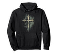 Cross Distressed 90S Goth Grunge Vibes 8 Hoodie - Unique Graphic Men Women - T-Shirt, Sweatshirt, Hoodie
