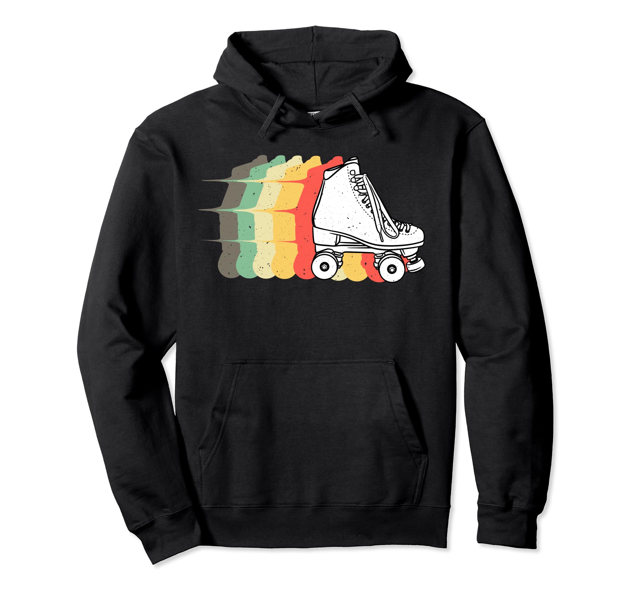 Roller Skates 70S 80S Rollerblade Disco Hoodie - Unique Graphic Men Women - T-Shirt, Sweatshirt, Hoodie