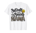 Softball And Soccer Nana Both Nephew T-Shirt - Streetwear Style Unisex - T-Shirt, Sweatshirt, Hoodie