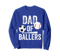 Dad Ballers Soccer And Baseball Sweatshirt - Aesthetic Graphic Unisex - T-Shirt, Sweatshirt, Hoodie