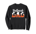 Ballpark Dad Soccer Basketball Sweatshirt - Aesthetic Graphic Men Women - T-Shirt, Sweatshirt, Hoodie