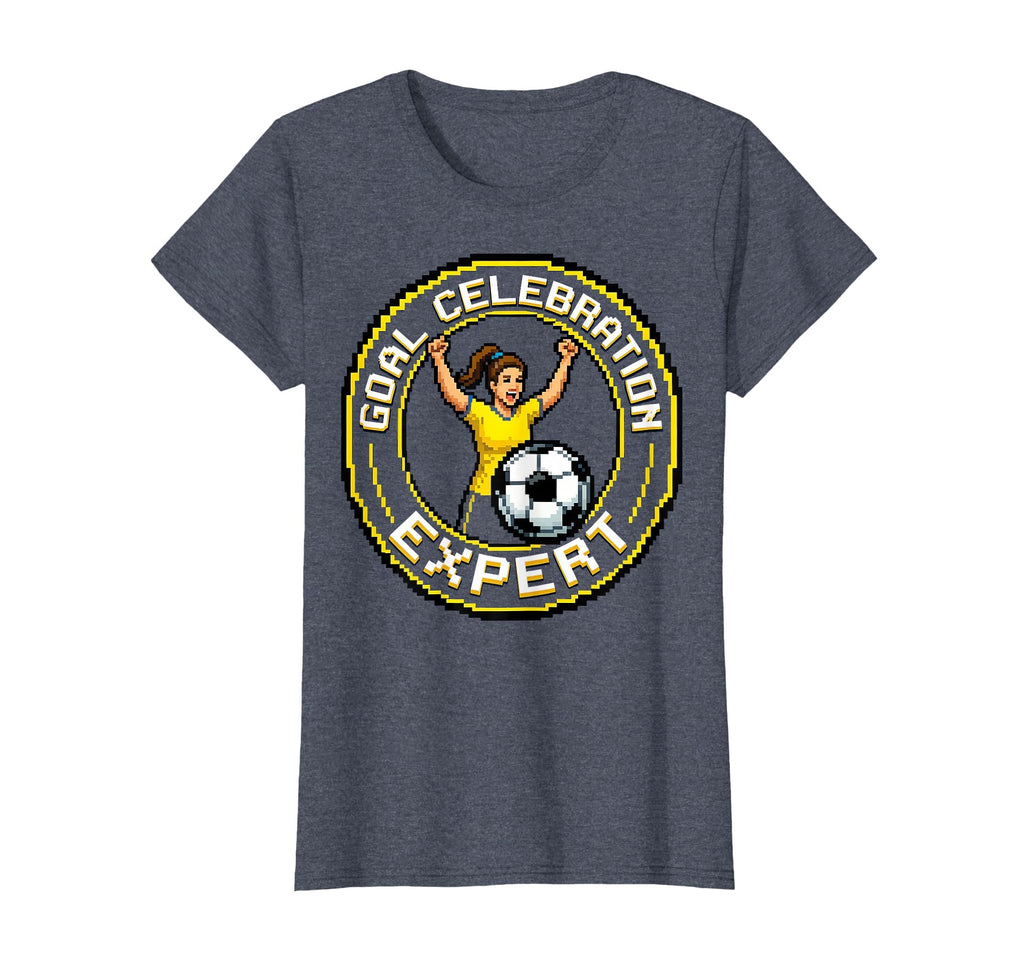 Goal Celebration Expert Soccer Mom T-Shirt - Custom Art Print for Adults - T-Shirt, Sweatshirt, Hoodie