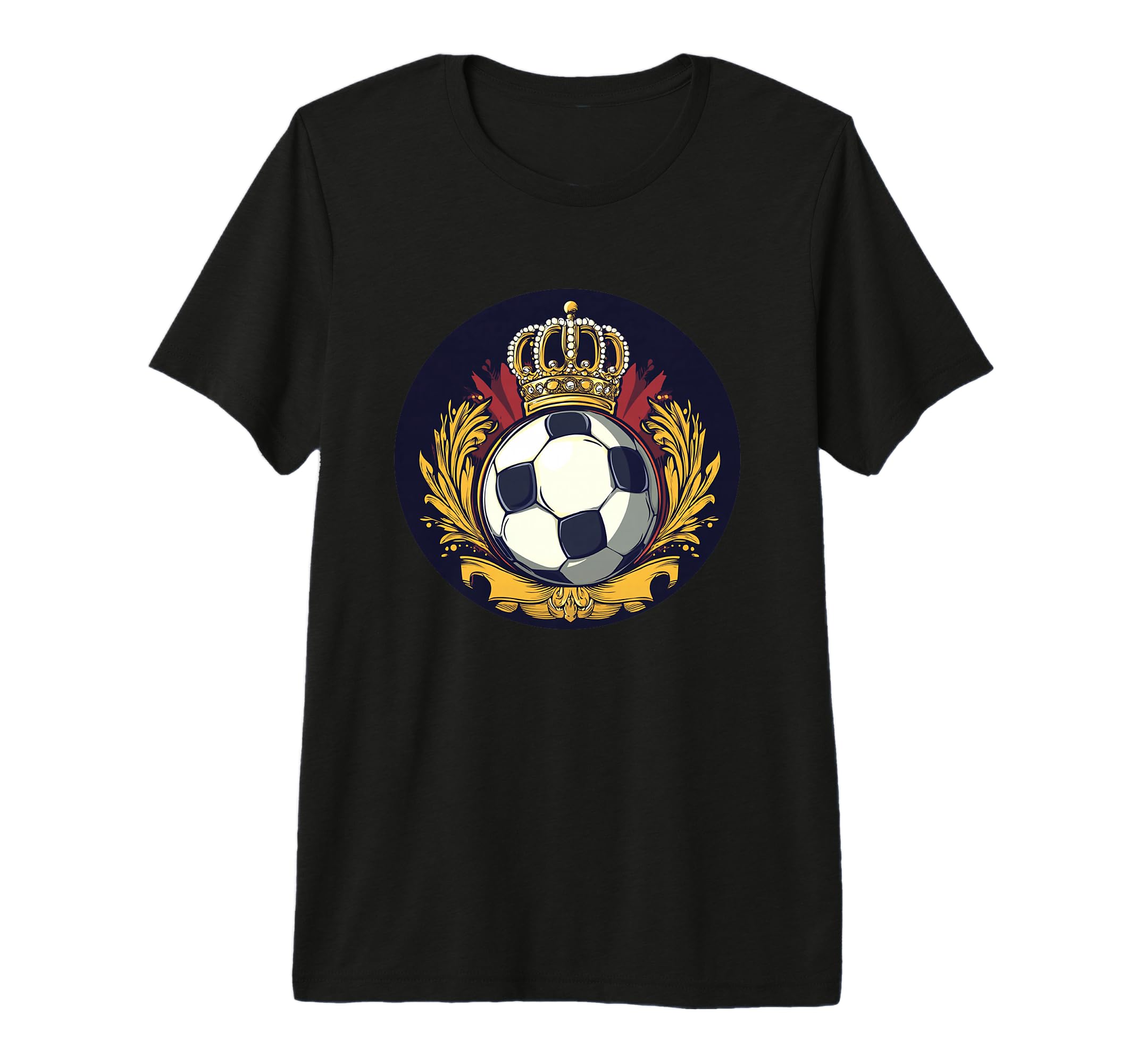 Rule Field This Crowned Soccer Ball T-Shirt - Novelty Apparel Men Women - T-Shirt, Sweatshirt, Hoodie