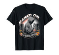Raised Old School Hip Hop Cassette T-Shirt - Custom Art Print Men Women - T-Shirt, Sweatshirt, Hoodie