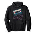 Cassette 80S 90S Party Mixtape Tape Hoodie - Unique Graphic Unisex - T-Shirt, Sweatshirt, Hoodie