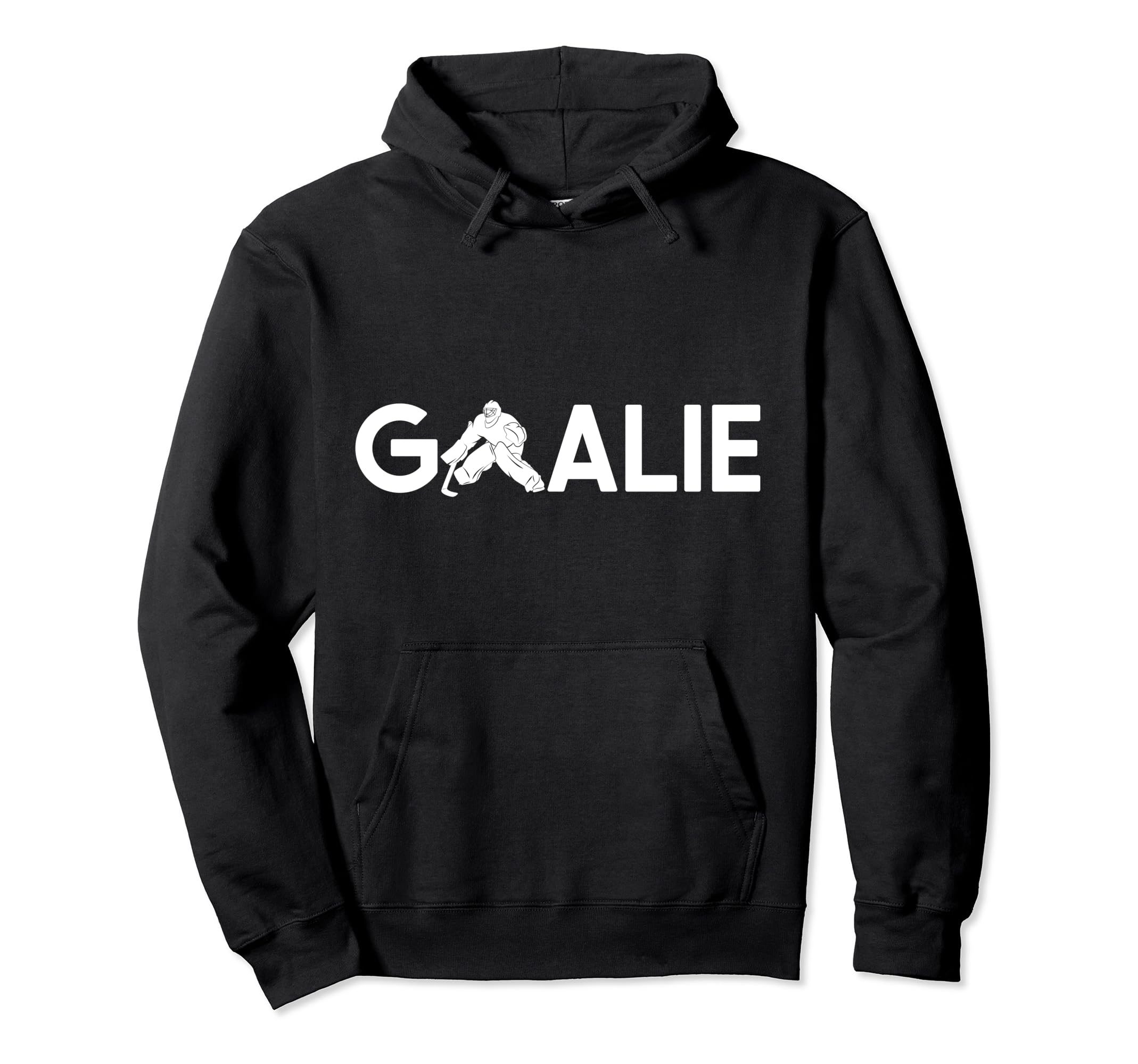 Ice Hockey Goalie Goaltender Ice Hockey Hoodie - Fun Novelty Design Unisex - T-Shirt, Sweatshirt, Hoodie