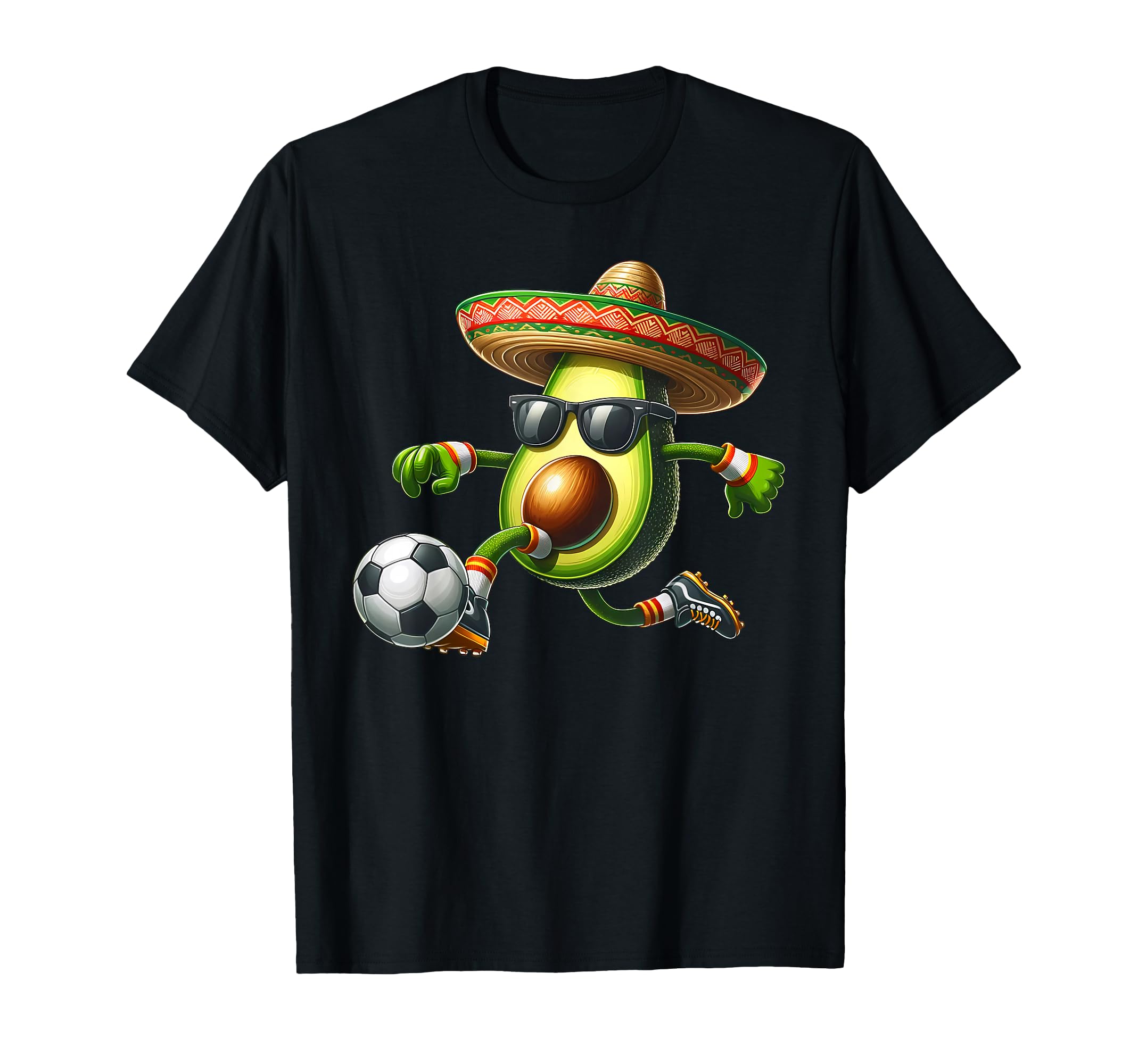 Soccer Lovers Cinco De Mayo Sombrero T-Shirt - Aesthetic Graphic Unisex - T-Shirt, Sweatshirt, Hoodie