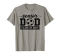Class 2027 Soccer Senior Dad Graduation T-Shirt - Graphic Print Men Women - T-Shirt, Sweatshirt, Hoodie