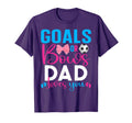 Goals Or Bows Dad Loves You Gender T-Shirt - Unique Graphic for Adults - T-Shirt, Sweatshirt, Hoodie