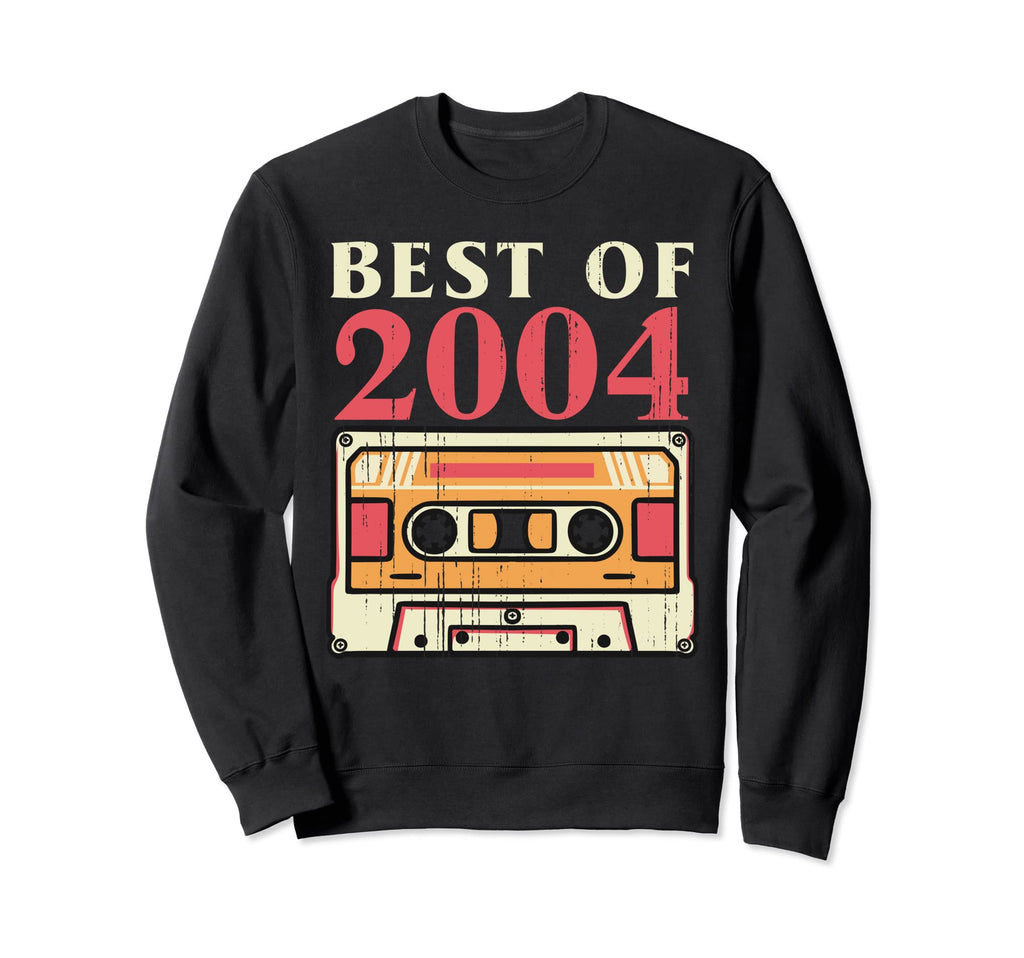 Best 2004 Cassette Tape 19 Sweatshirt - Casual Everyday Wear Men Women - T-Shirt, Sweatshirt, Hoodie